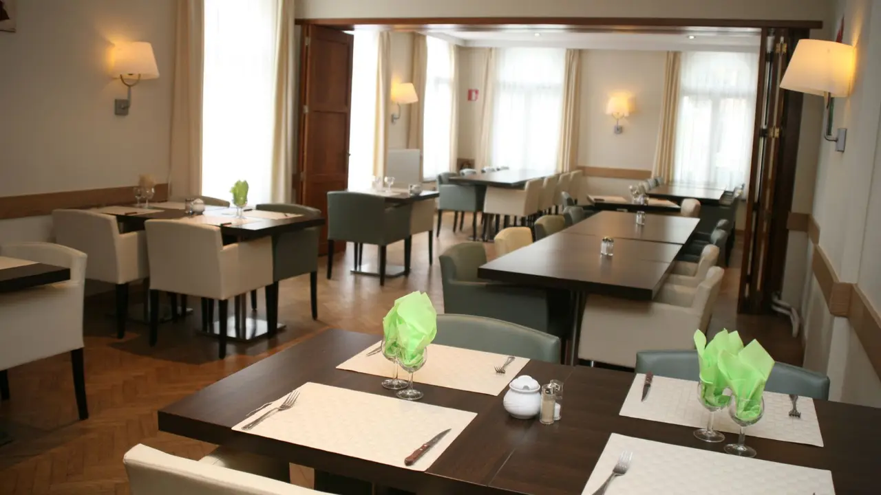 De restaurantzaal